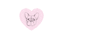 French Bulldog Love Sticker by Frankie and Friends