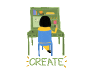 atablespoonoflife art artist support handmade Sticker