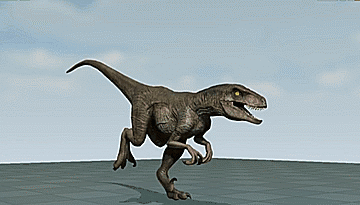 velociraptor GIF