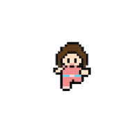 carlagabriela93 retro 8bits 8bitsgirl Sticker