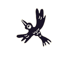Raven Love Sticker