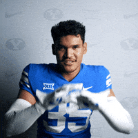 Byu Football Surprise GIF by BYU Cougars