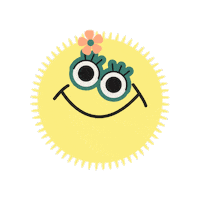 Happy Sun Sticker by Edward B Cole Sr Academy