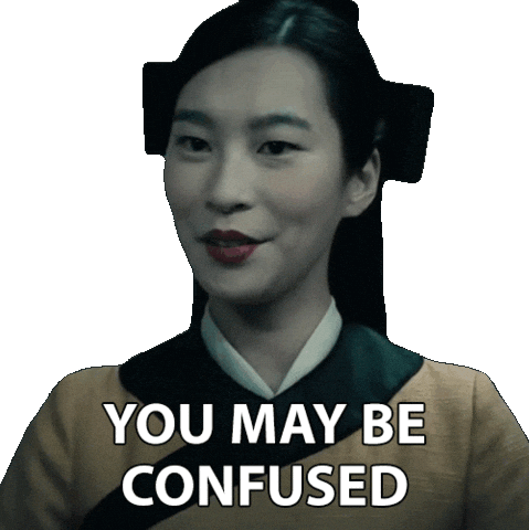Confused Avatar The Last Airbender Sticker by NETFLIX