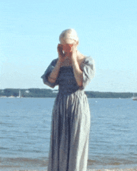 lizaanne beach vacation forest boat GIF