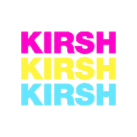 키르시 Sticker by kirsh