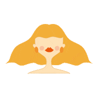 red lips girl Sticker