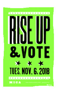 midterm elections vote Sticker by MICA