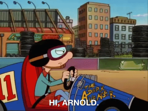 hey arnold nicksplat GIF