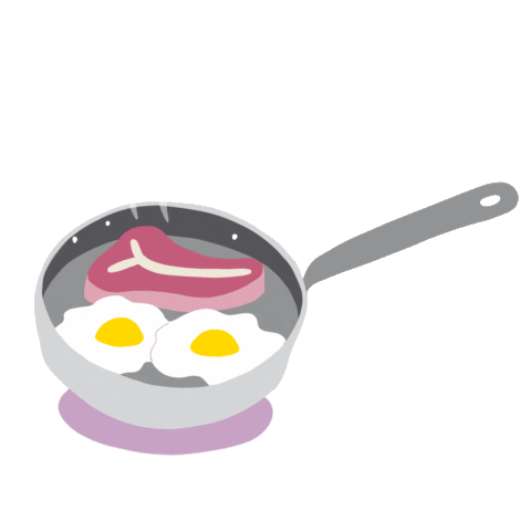 Antaeustheatre eggs steak west hollywood weho Sticker