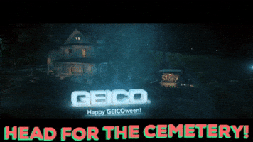 Graveyard Bad Idea GIF by GEICO
