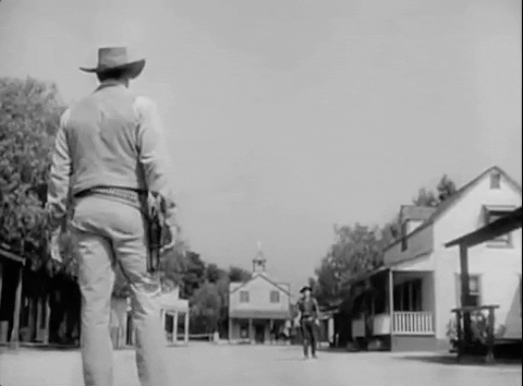James Arness Vintage GIF