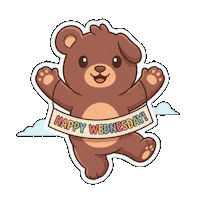 Happy Good Morning Sticker by BEARISH