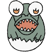 Angry Fire Sticker