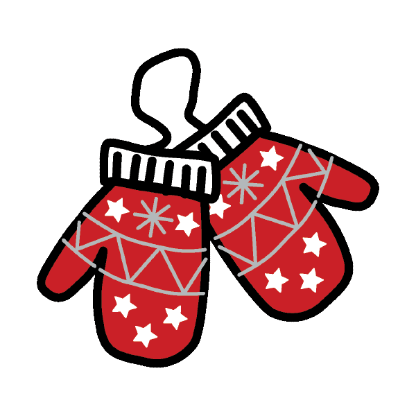 hunterwillowandco giphyupload christmas family gloves Sticker