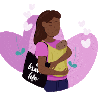 Teen Mum Sticker by A Brave Life