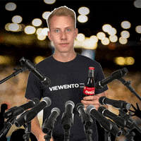 Cristiano Ronaldo Drink GIF by VIEWENTO