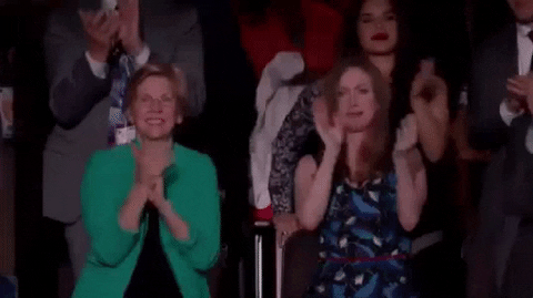democratic national convention applause GIF by Election 2016