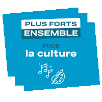 Plus_Forts_Ensemble 2021 culture regionale rottner Sticker