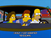 serious homer simpson GIF