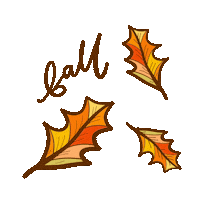 Fall Autumn Sticker