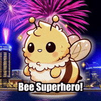 Comic Book Bee GIF by Beelightened