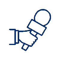 HeraultTribune interview micro ht journaliste Sticker