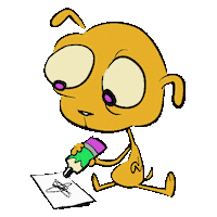 Illustration Drawing Sticker