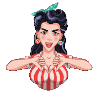 Angry Girl Sticker by PIN-UP.KZ