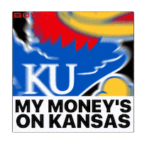 Kansas Jayhawks Sticker by Bovada