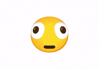 Distorted Face Emoji GIF