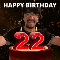 22Nd Birthday GIF