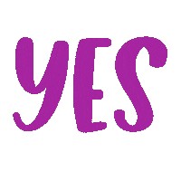 Words Yes Sticker