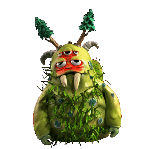 Flonase monster allergies sneezing stuffy Sticker
