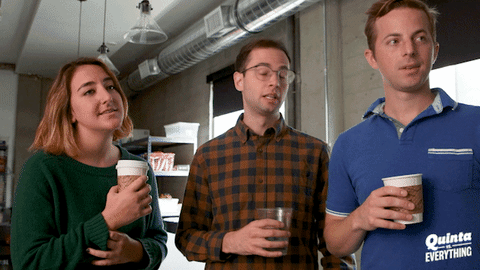 Season 1 Coworkers GIF by Quinta vs. Everything