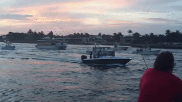 Jupiter Boat Parade for Missing Florida Teens