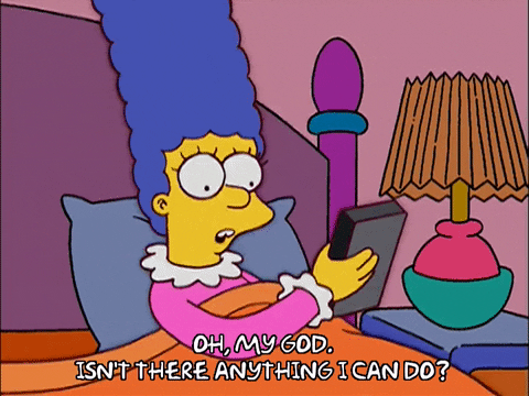 marge simpson questioning GIF