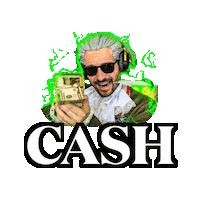Cash Money Sticker