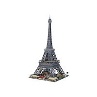 awesomeexhibition eiffel tower brickman lego bricks lego brick Sticker
