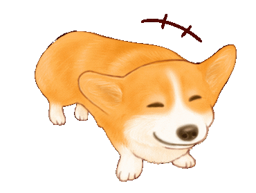 Dog 笑 Sticker