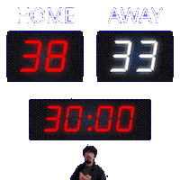 33 Away Sticker