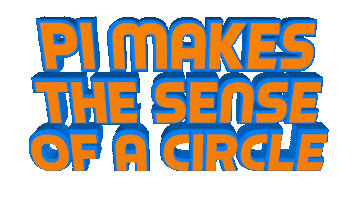 Circle Math Sticker by OpticalArtInc.