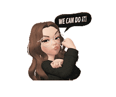 domborempire do it we can do it can do it juntos podemos hacerlo Sticker