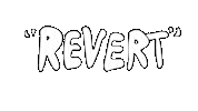 bloodygums revert Sticker by deladeso