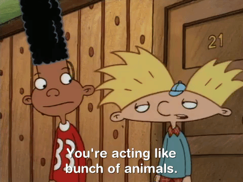 hey arnold nickelodeon GIF
