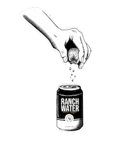circle4ranchwater seltzer hard seltzer ranch water circle 4 beverage co Sticker