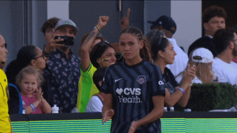 Clap Washingtonspirit GIF by National Women's Soccer League