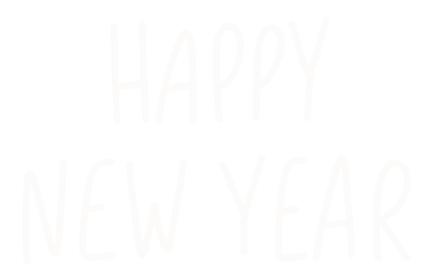 New Year Christmas Sticker by Nora Fikse