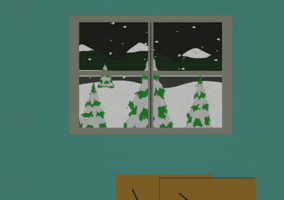 snow window GIF by South Park 