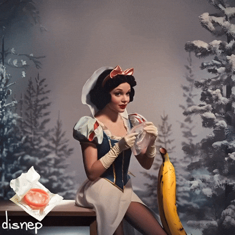 Snow White Winter GIF